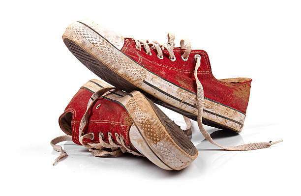 Image of dusty old trainers